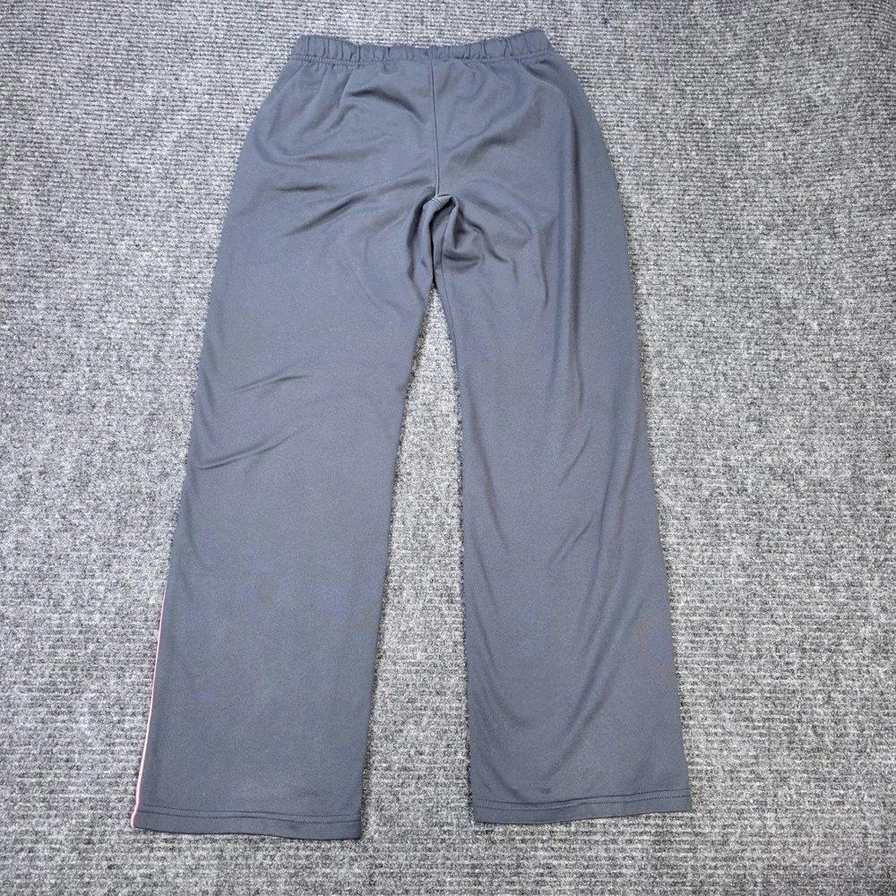 Under Armour ColdGear Loose Fit Athletic Pants Girl's‎ Youth Large Gray Pink